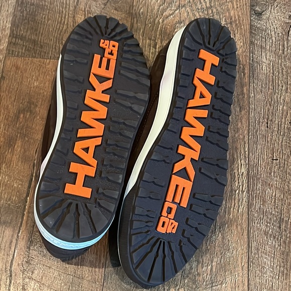 MENS HAWKE AND CO SLIP ON BROWN SHOE - Picture 4 of 4